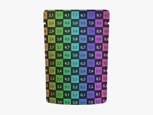 Mylar Plastic Pouch Bag Mockup 09 3D Model