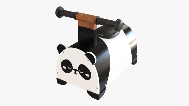 Panda Baby Ride-On Modèle 3D .c4d .max .obj .3ds .fbx .stl .blend 