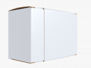Paper Box Mockup 01 Model 3D