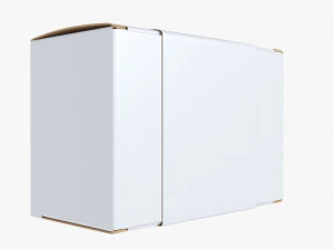 Paper Box Mockup 01 3D Model