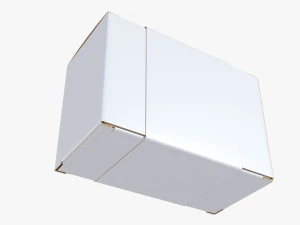 Paper Box Mockup 01 3D Model