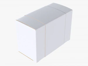 Paper Box Mockup 01 3D Model