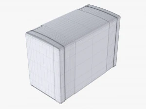 Paper Box Mockup 01 3D Model