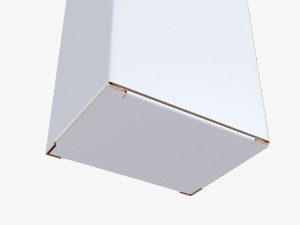 Paper Box Mockup 03 Modello 3D