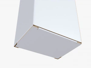 Paper Box Mockup 03 3D Model