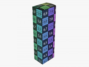 Paper Box Mockup 03 Modello 3D