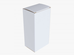 Paper Box Mockup 04 3D मॉडल