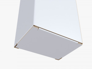 Paper Box Mockup 04 3Dモデル
