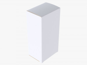 Paper Box Mockup 04 3Dモデル
