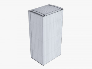 Paper Box Mockup 04 3Dモデル