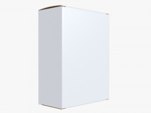 Paper Box Mockup 05 3D-Modell