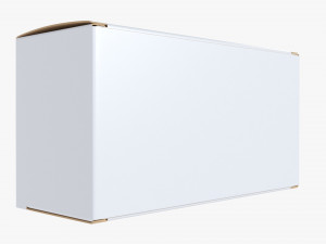 Paper Box Mockup 06 3D 모델