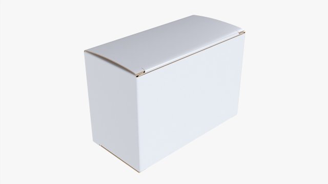 Paper Box Mockup 07 Model 3D .c4d .max .obj .3ds .fbx .stl .blend 
