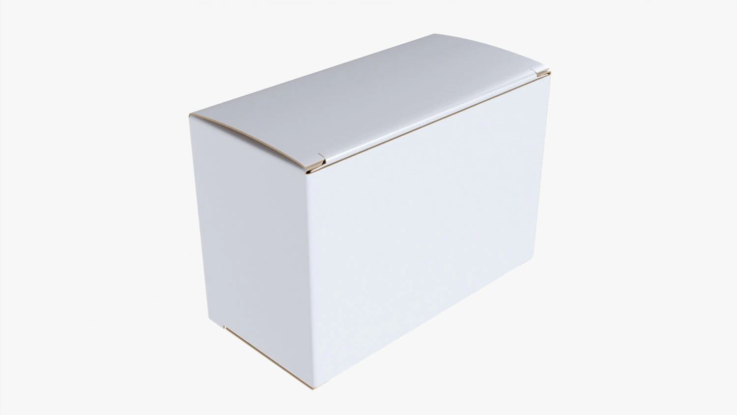 Paper Box Mockup 07 3D Model .c4d .max .obj .3ds .fbx .stl .blend 