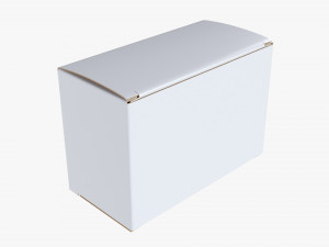 Paper Box Mockup 07 3D Model