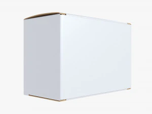 Paper Box Mockup 07 3D Model