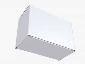 Paper Box Mockup 07 Model 3D