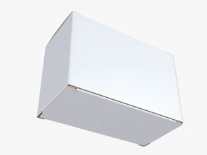 Paper Box Mockup 07 3D Model