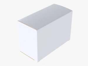 Paper Box Mockup 07 3D Model
