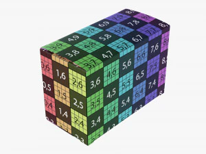 Paper Box Mockup 07 3D Model