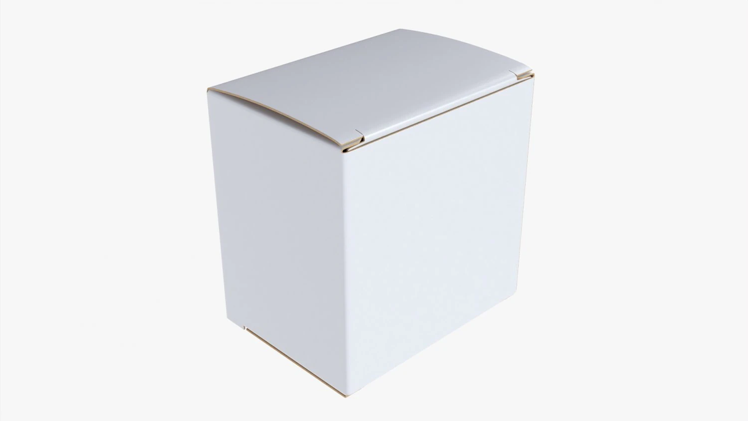 Paper Box Mockup 08 3D Model .c4d .max .obj .3ds .fbx .stl .blend 