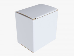 Paper Box Mockup 08 3D Model