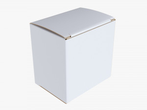 Paper Box Mockup 08 Modelo 3D