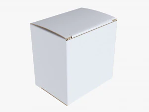 Maquette de bo&icirc;te en papier 08 Modèle 3D