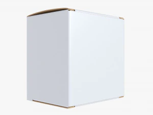 Paper Box Mockup 08 3D Model