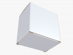 Paper Box Mockup 08 Model 3D