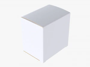 Paper Box Mockup 08 3D Model