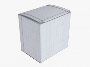 Paper Box Mockup 08 Model 3D