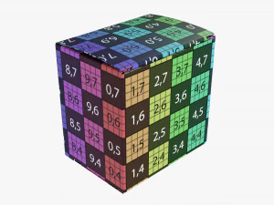 Paper Box Mockup 08 3D Model