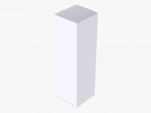 Paper Box Mockup 09 Modelo 3D