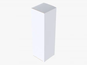 Paper Box Mockup 09 3D Model