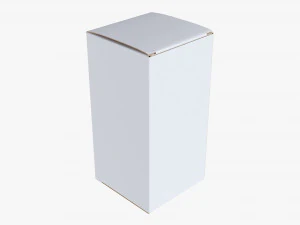 Maquette de bo&icirc;te en papier 10 Modèle 3D