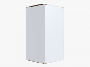 Paper Box Mockup 10 3D Модель