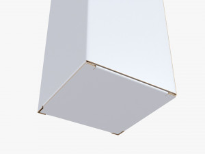 Paper Box Mockup 10 3D Модель