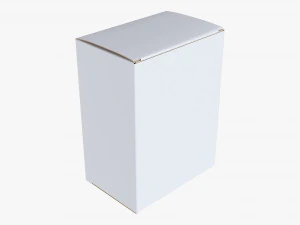 Papieren doosmodel 11 3D Model