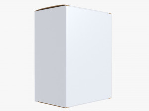 Paper Box Mockup 11 Modèle 3D