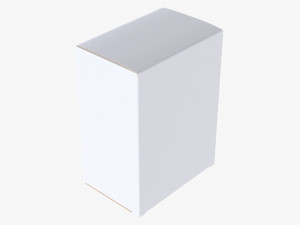 Paper Box Mockup 11 Modèle 3D