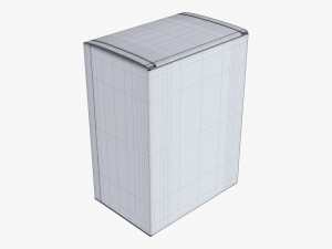 Paper Box Mockup 11 Modèle 3D