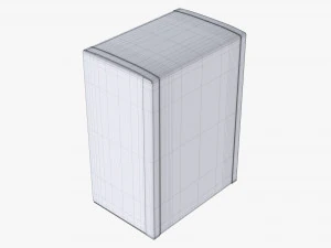 Paper Box Mockup 11 3D Model