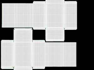 Paper Box Mockup 11 Modèle 3D
