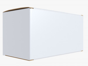 Paper Box Mockup 12 Model 3D