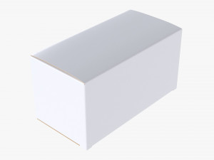 Paper Box Mockup 12 Model 3D