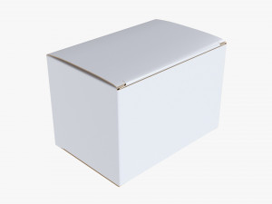 Paper Box Mockup 13 Modelo 3D
