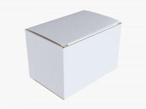 Maquette de bo&icirc;te en papier 13 Modèle 3D