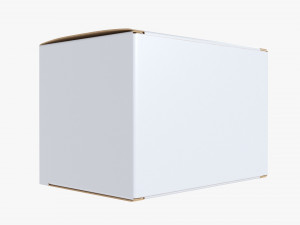 Paper Box Mockup 13 Modèle 3D