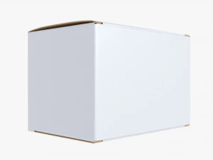 Paper Box Mockup 13 3D Model